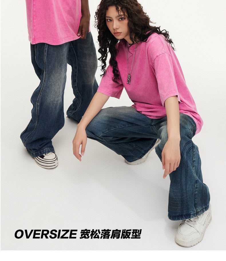 100 Cotton Blank Men's T-shirts Customized Printing Graphic Oversize t Shirt