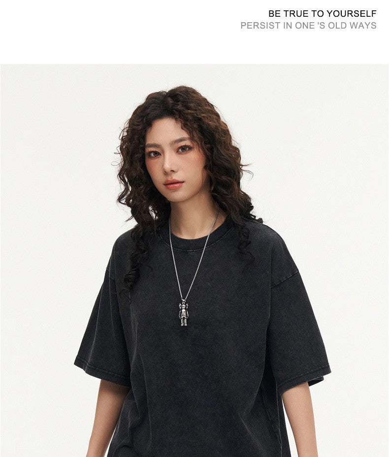 High Quality Blank White Custom Screen Printing Graphic Oversized Heavy Cotton t Shirt