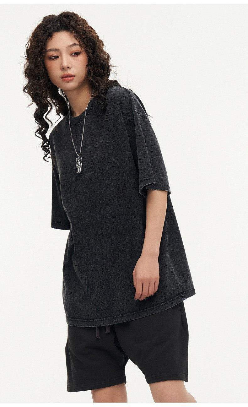 High Quality Blank White Custom Screen Printing Graphic Oversized Heavy Cotton t Shirt