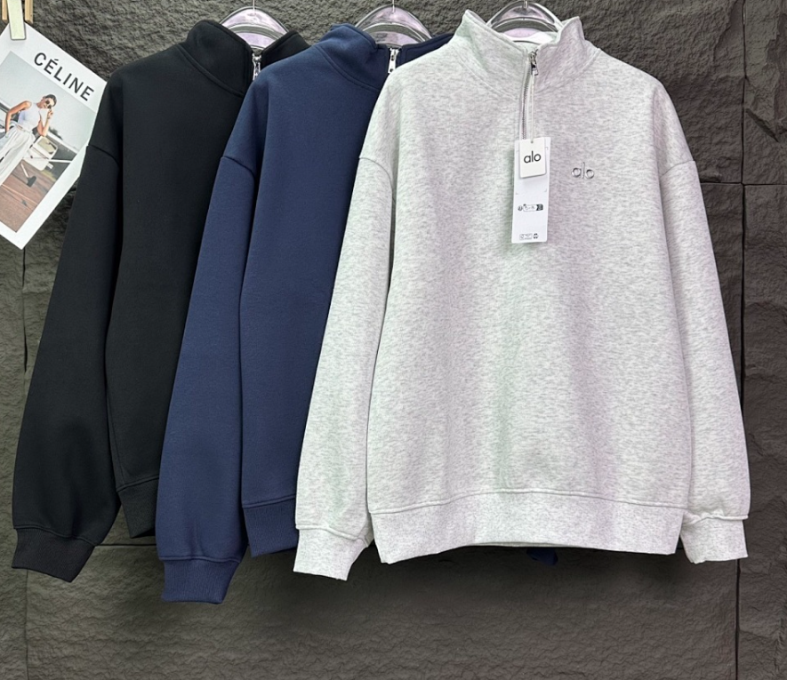Alo quarter zip jacket and jacket and pants for men and women
