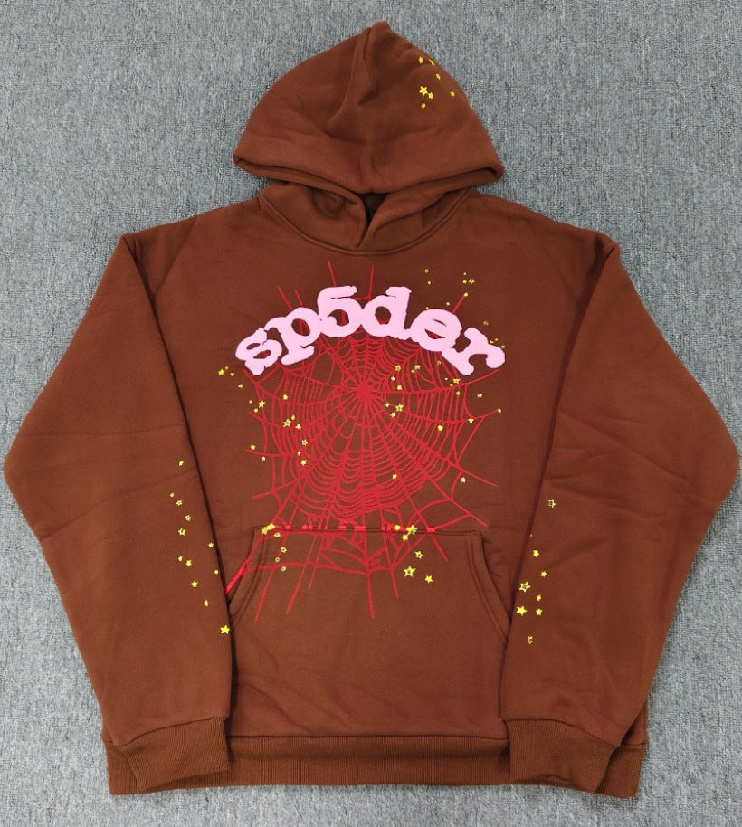 Top quality original 450gsm cotton heavry weight spider hoodies for men and women
