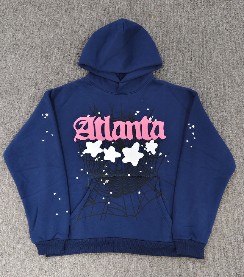 Top quality original 450gsm cotton heavry weight spider hoodies for men and women