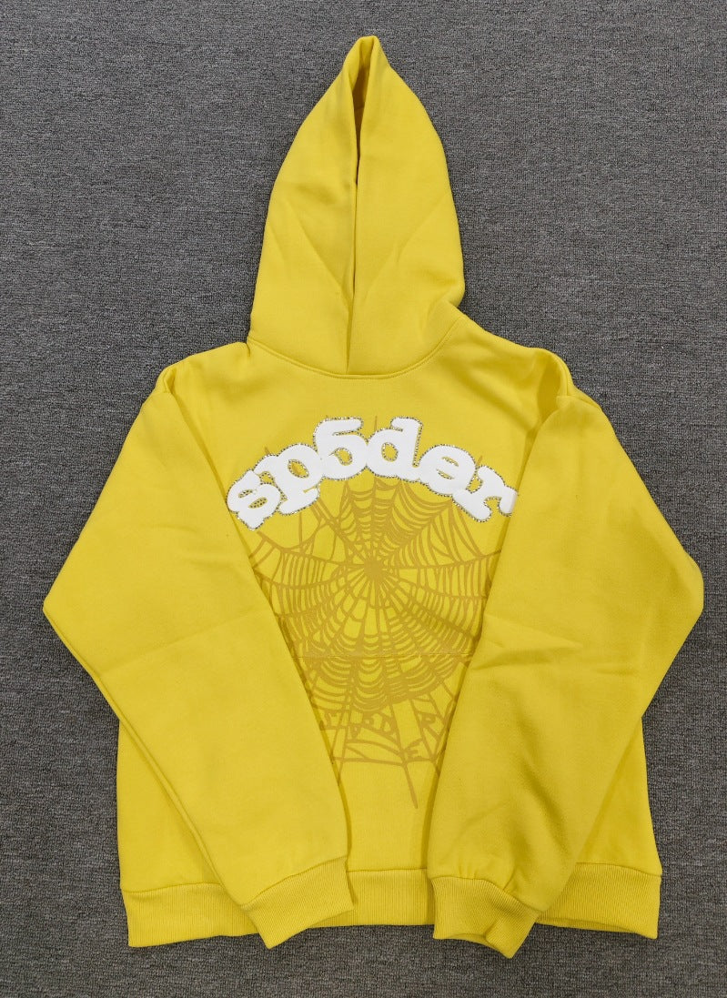 Top quality original 450gsm cotton heavry weight spider hoodies for men and women
