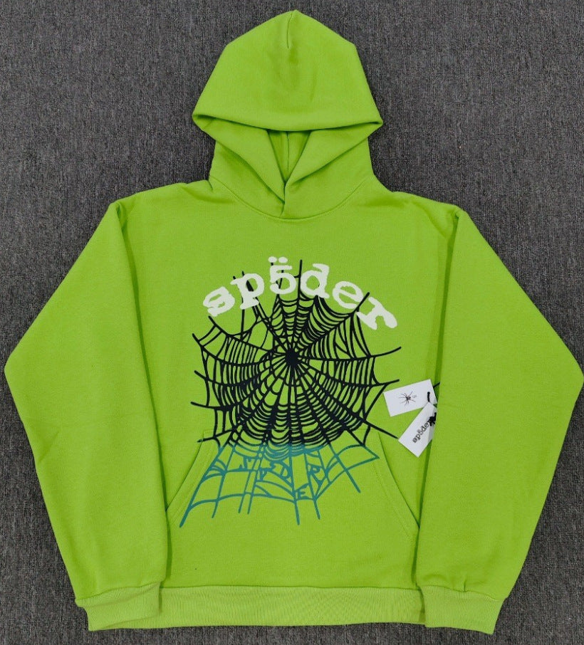 Top quality original 450gsm cotton heavry weight spider hoodies for men and women