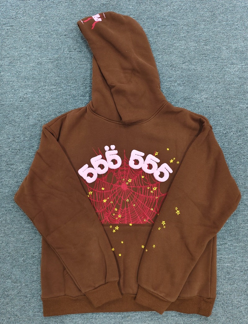 Top quality original 450gsm cotton heavry weight spider hoodies for men and women