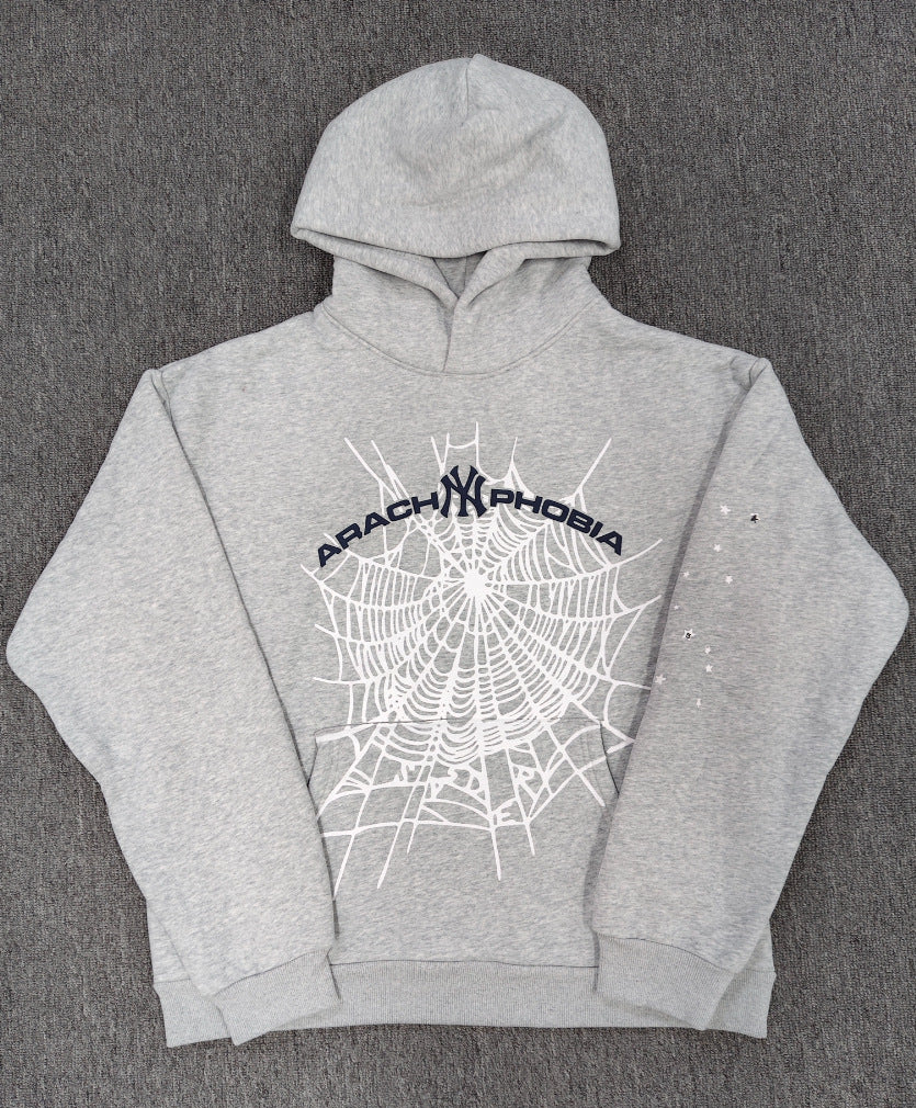 Top quality original 450gsm cotton heavry weight spider hoodies for men and women