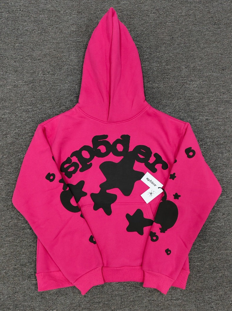 Top quality original 450gsm cotton heavry weight spider hoodies for men and women