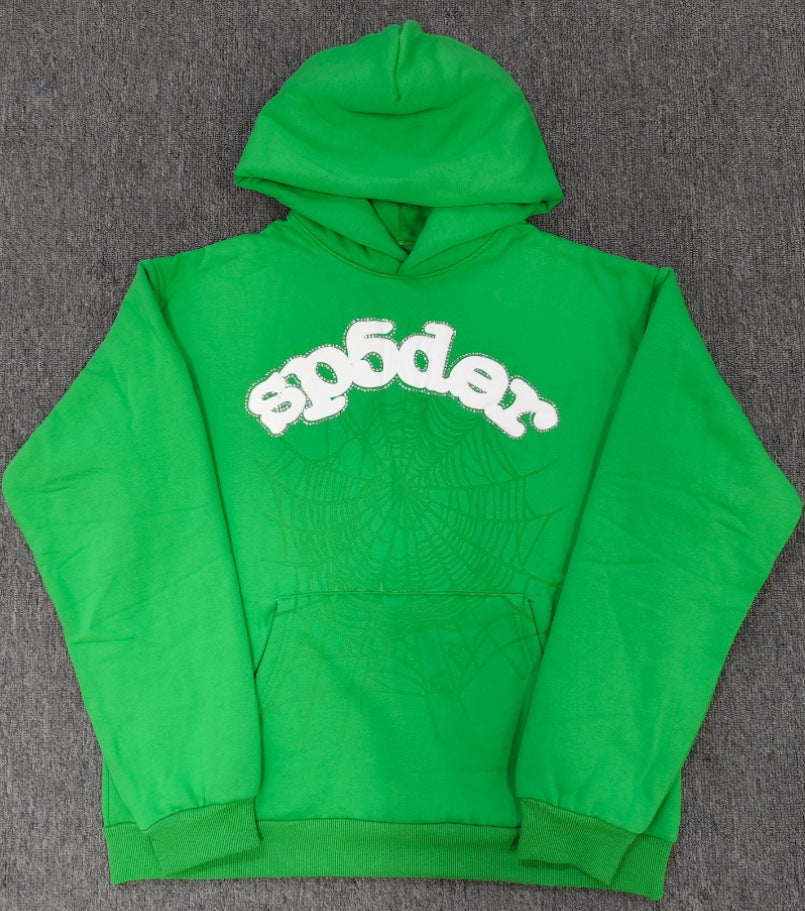 Top quality original 450gsm cotton heavry weight spider hoodies for men and women