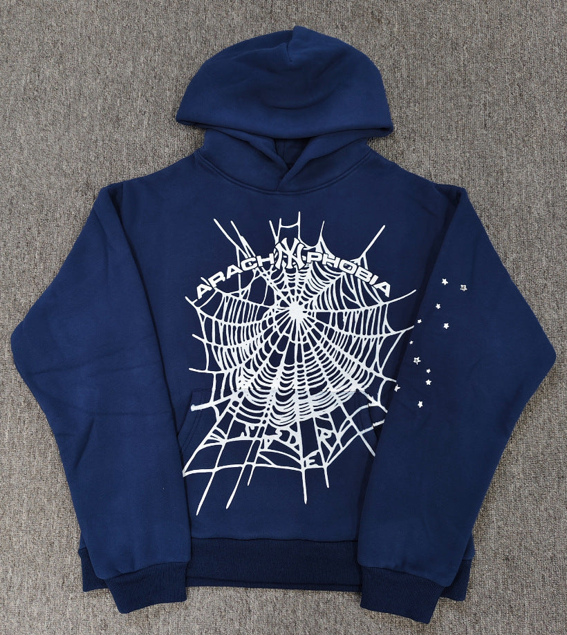 Top quality original 450gsm cotton heavry weight spider hoodies for men and women