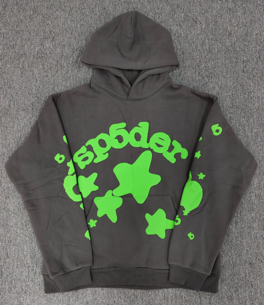 Top quality original 450gsm cotton heavry weight spider hoodies for men and women