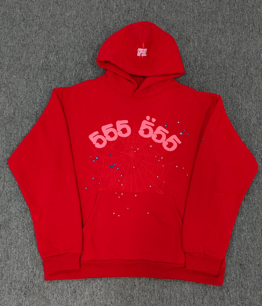 Top quality original 450gsm cotton heavry weight spider hoodies for men and women