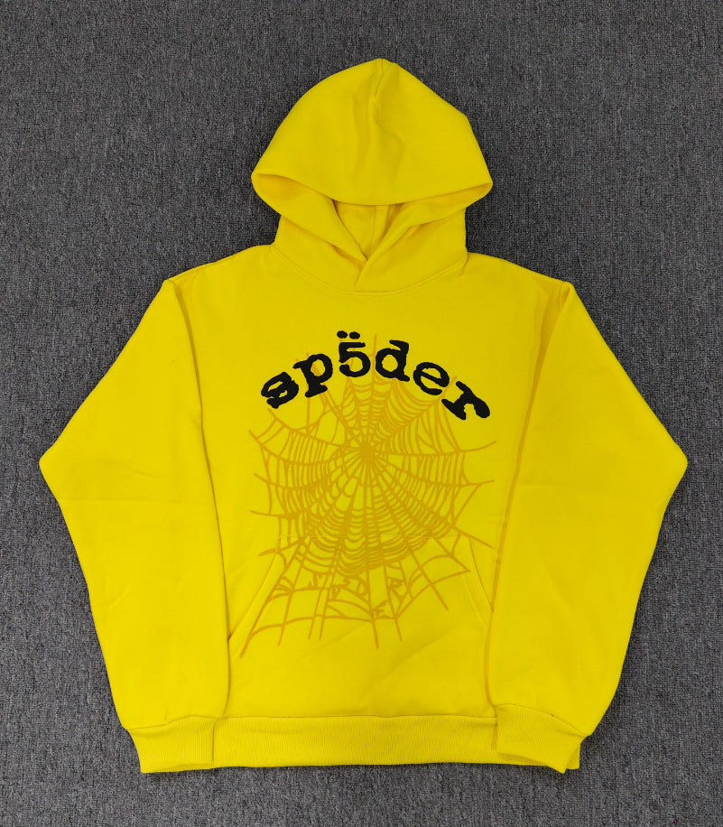 Top quality original 450gsm cotton heavry weight spider hoodies for men and women