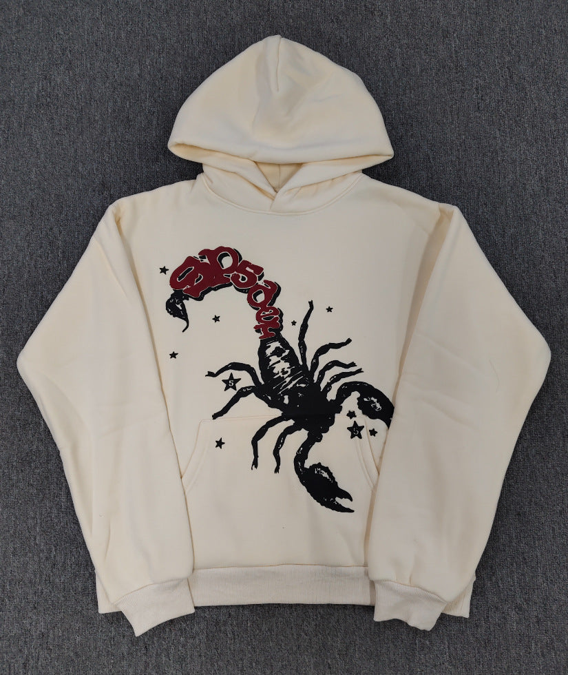 Top quality original 450gsm cotton heavry weight spider hoodies for men and women