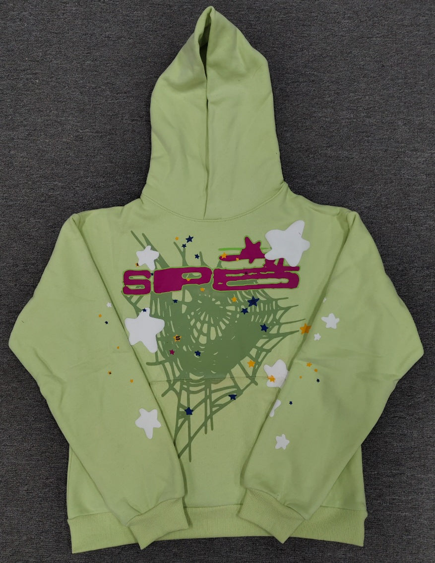 Top quality original 450gsm cotton heavry weight spider hoodies for men and women
