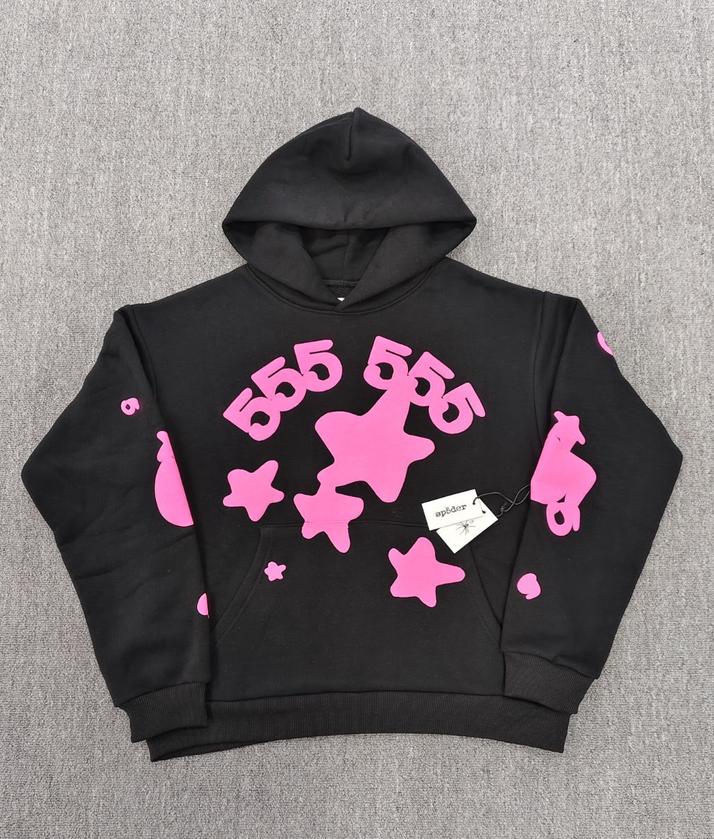 Top quality original 450gsm cotton heavry weight spider hoodies for men and women