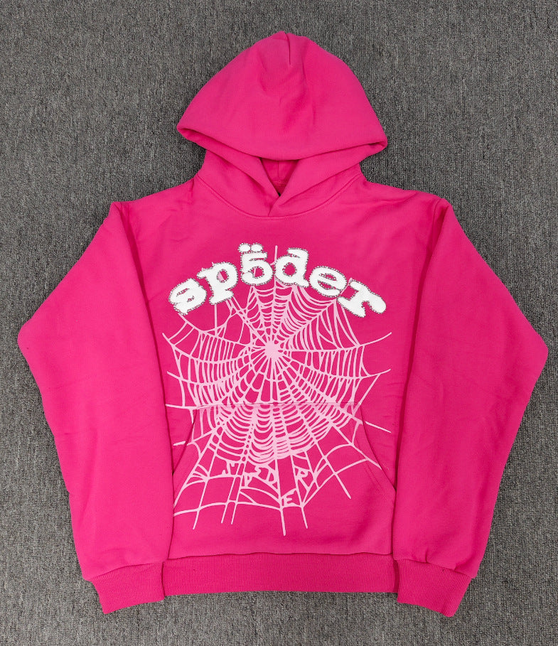 Top quality original 450gsm cotton heavry weight spider hoodies for men and women