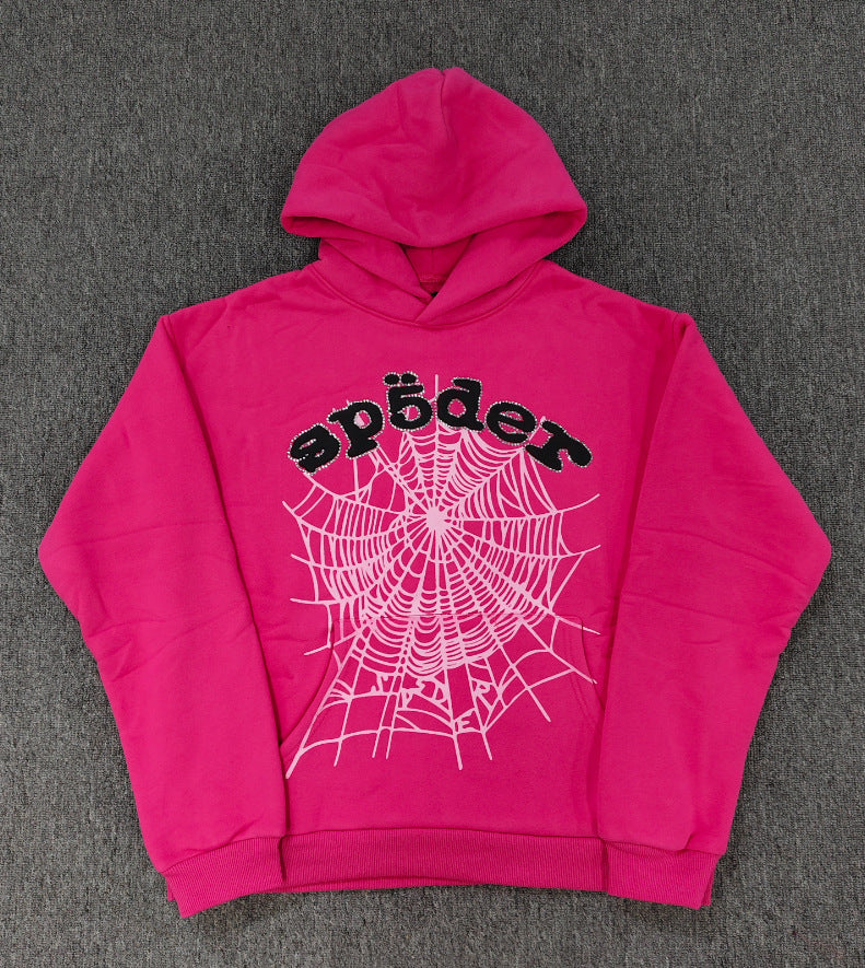Top quality original 450gsm cotton heavry weight spider hoodies for men and women