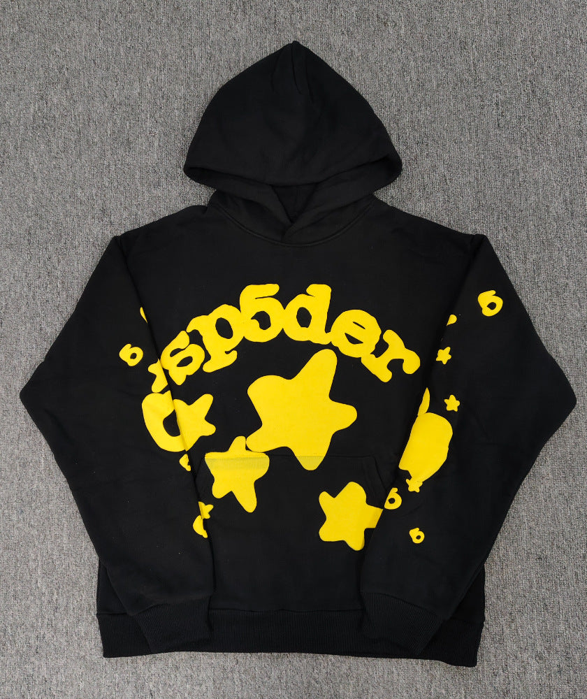Top quality original 450gsm cotton heavry weight spider hoodies for men and women