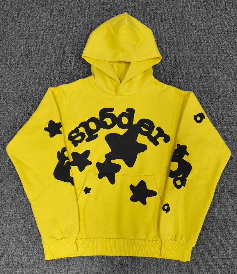 Top quality original 450gsm cotton heavry weight spider hoodies for men and women