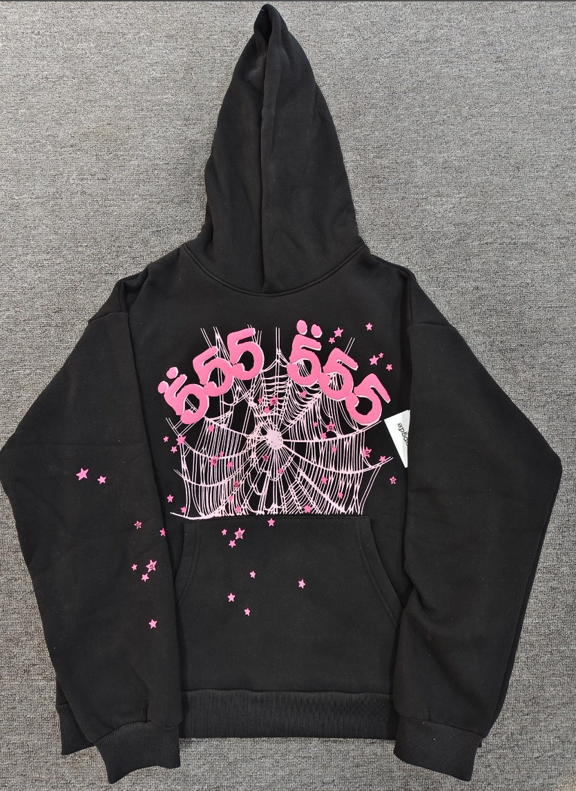 Top quality original 450gsm cotton heavry weight spider hoodies for men and women