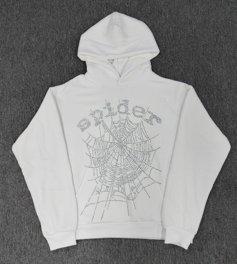 Top quality original 450gsm cotton heavry weight spider hoodies for men and women
