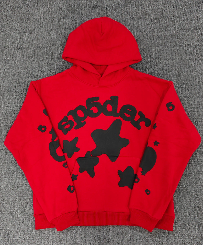 Top quality original 450gsm cotton heavry weight spider hoodies for men and women