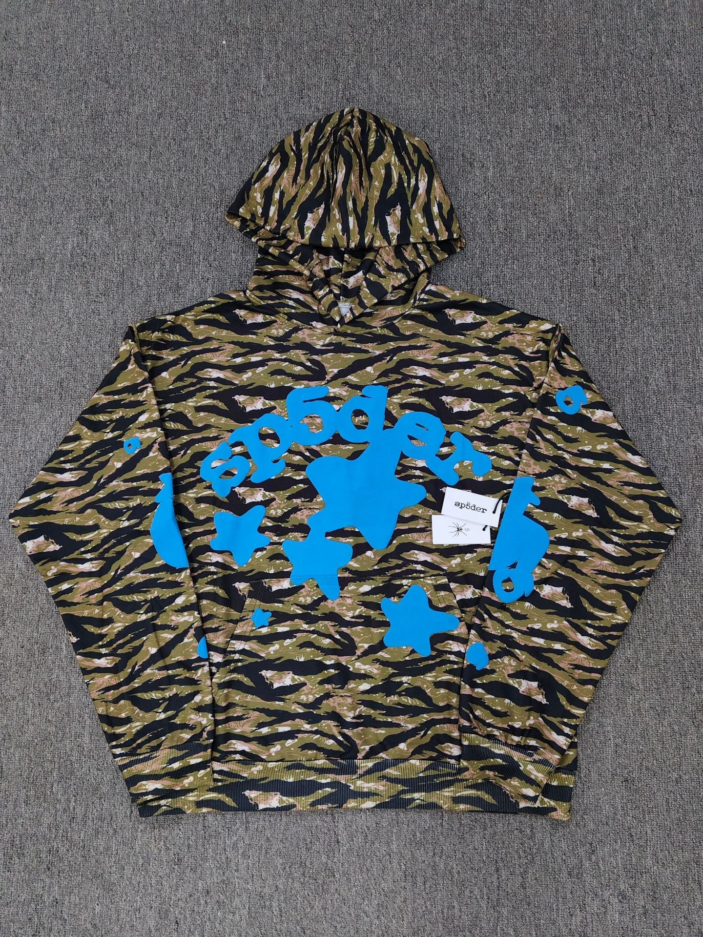 Top quality original 450gsm cotton heavry weight spider hoodies for men and women