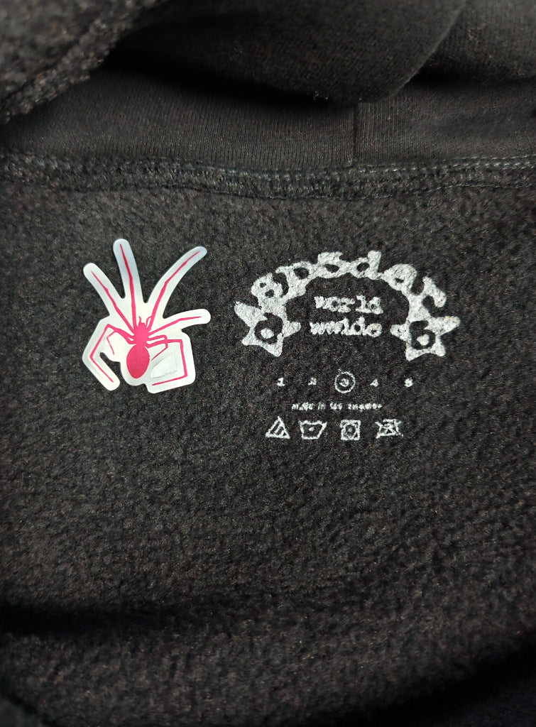 Top quality original 450gsm cotton heavry weight spider hoodies for men and women