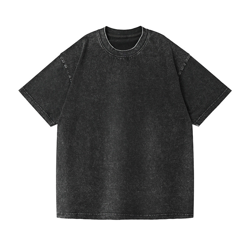 High Quality Blank White Custom Screen Printing Graphic Oversized Heavy Cotton t Shirt