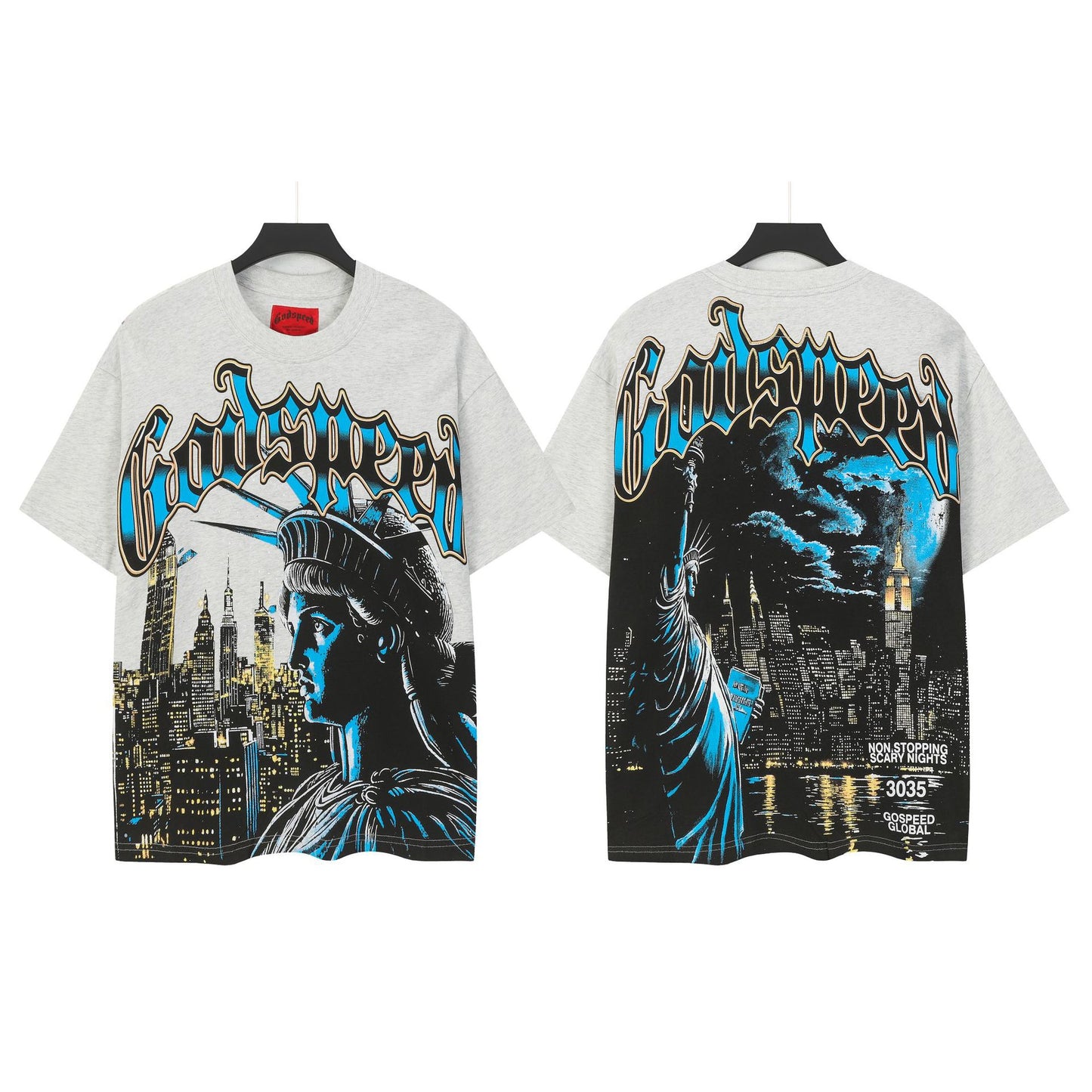 Summer New Cross border Foreign Trade Godspeed American Trendy T-shirt
