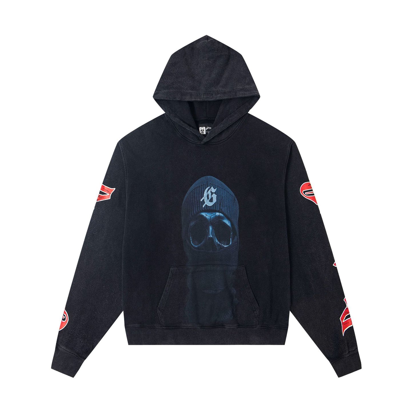 Godspeed New Direct Spray Printed Washed Retro Pure Cotton Hip Hop Hoodie
