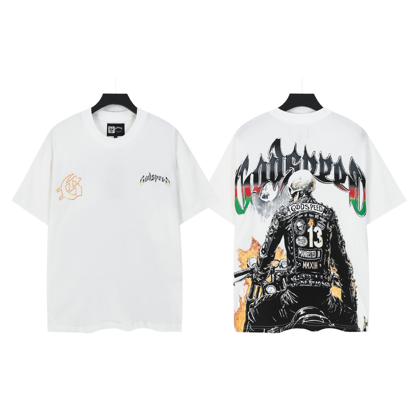 Summer New Cross border Foreign Trade Godspeed American Trendy T-shirt