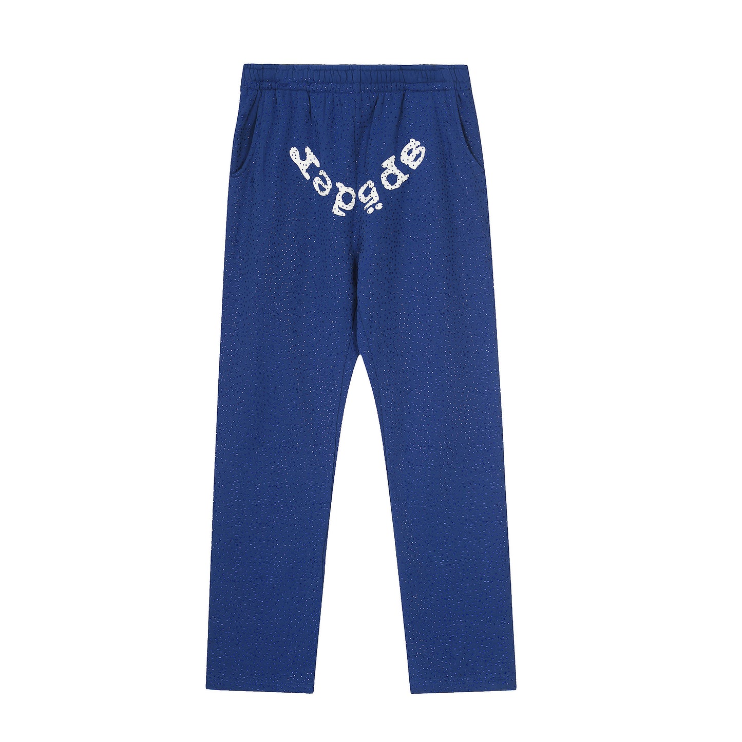 Spider VVS Multi color Full Hot Diamond Letter Casual Pants
