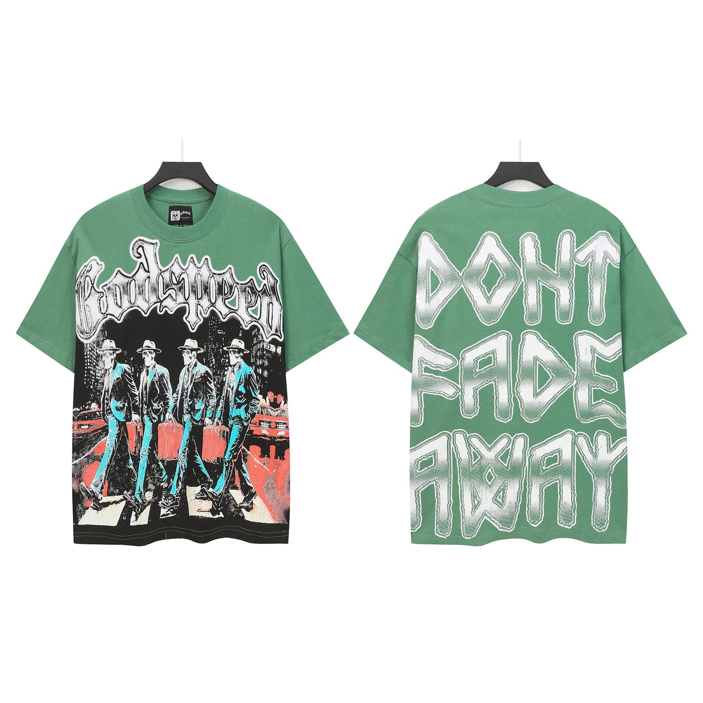 Summer New Cross border Foreign Trade Godspeed American Trendy T-shirt