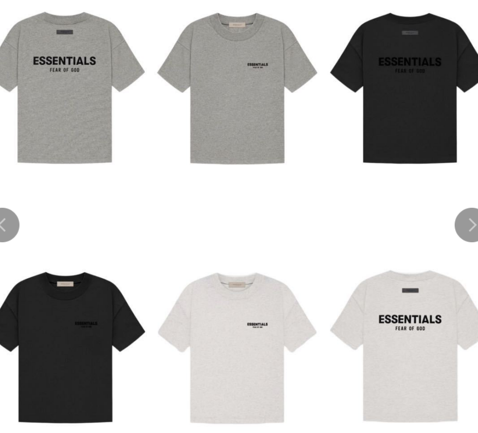 SS22 Ess Original Top quality men Tee shirts And Shorts